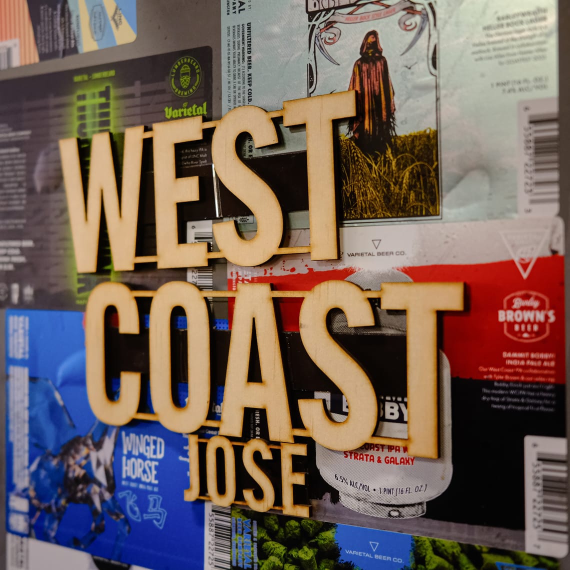 This was taken at Varietal brewing.