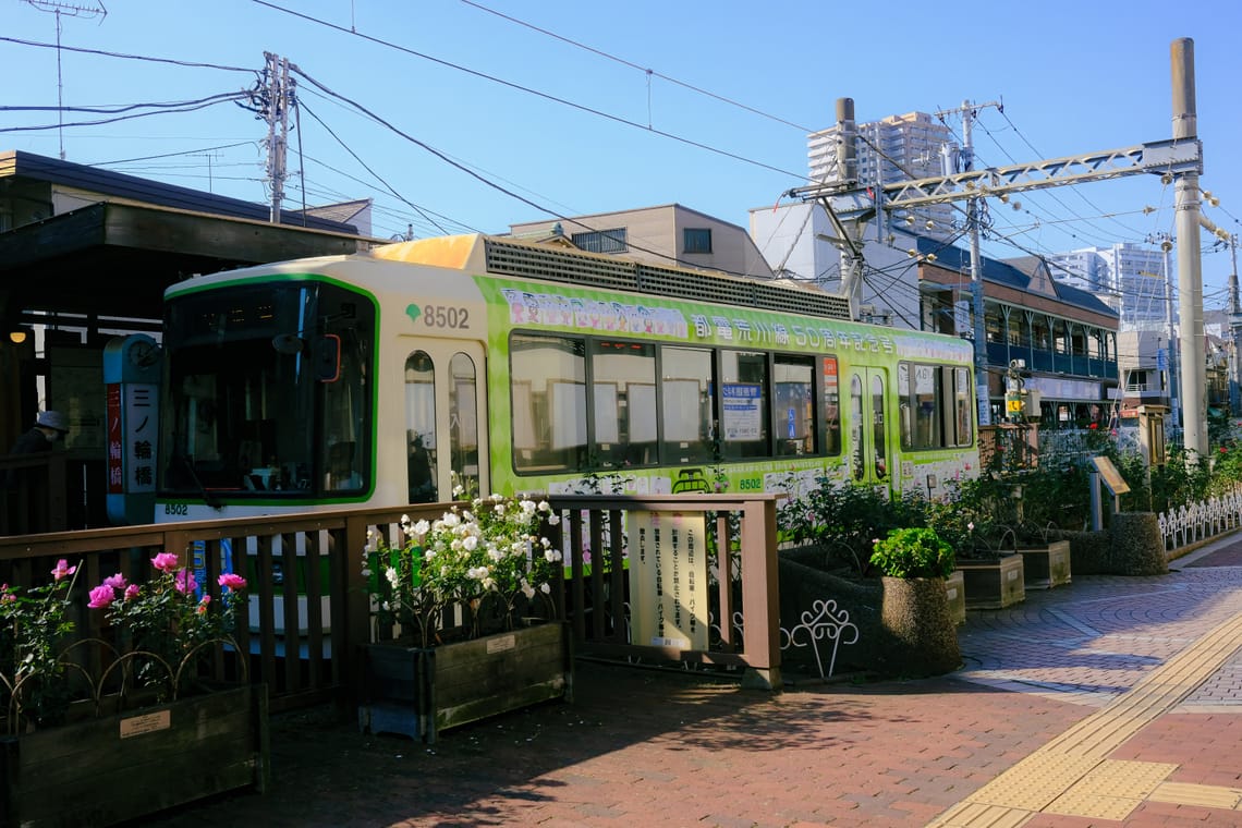 I really want to ride this tiny train.