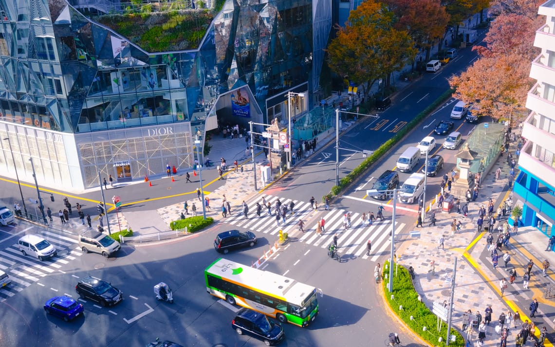 I really love Shibuya.