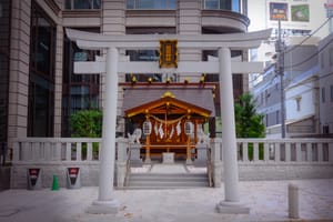 Akiba Shrine in Omotesando