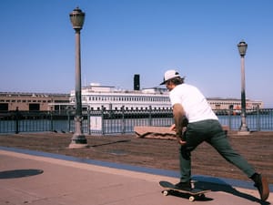 Skating in Embarcadero