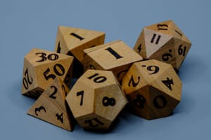Wooden Dice